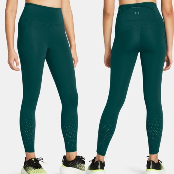 NWT Under Armour Women's Launch Elite Ankle Tights Size XS - Picture 1 of 10